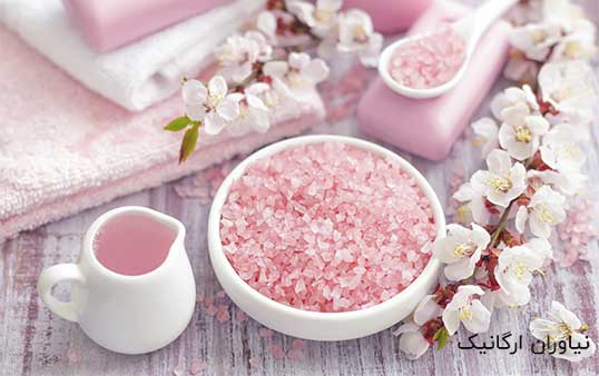 فواید و کاربرد نمک صورتی